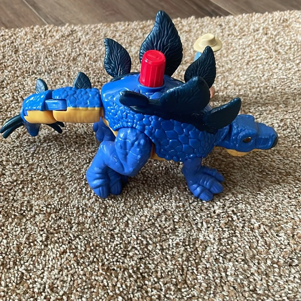 Fisher Price Imaginext Jurassic World Dinosaur Stegasaurus & Dr. Alan Gr…